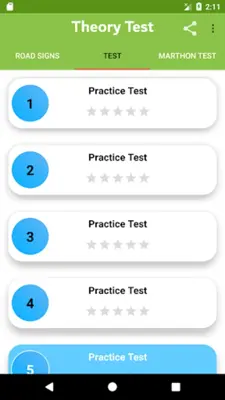 Theory Test android App screenshot 4